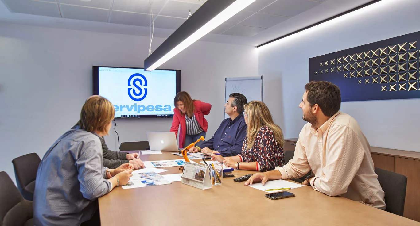 Servipesa team meeting